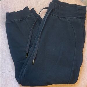 Lululemon Cropped Black Jogger Sweatpants